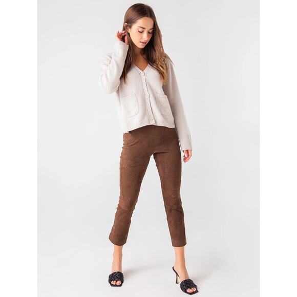 NWT NAADAM Cashmere Cardigan Sweater in LIGHT BLUE color Size XS - Picture 2 of 7